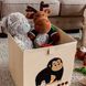 Короб для хранения Handy Home Обезьяна бежевый 33x33x33 см (CH11) CH11 фото 2