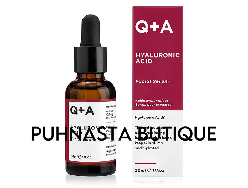 Сироватка для обличчя з гіалуроновою кислотою Q+A Hyaluronic Acid Facial Serum, 30 мл 54525 фото