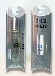 Парфумована вода для чоловіків Carolina Herrera 212 Men, 20 мл 56479 фото