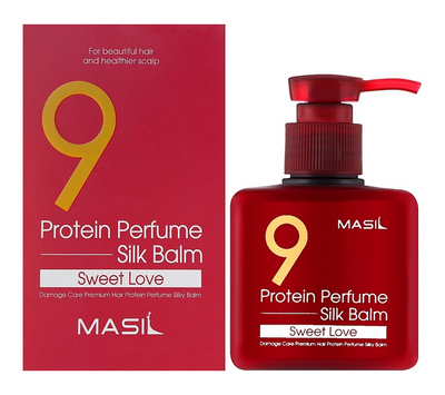 Протеїновий бальзам для волосся Masil 9 Protein Perfume Silk Balm Sweet Love, 180 мл 4402 фото