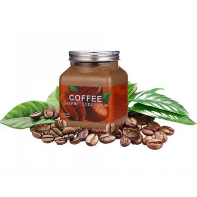 Скраб для тіла Wokali Coffee Sherbet Body Scrub, 350 мл 87546 фото