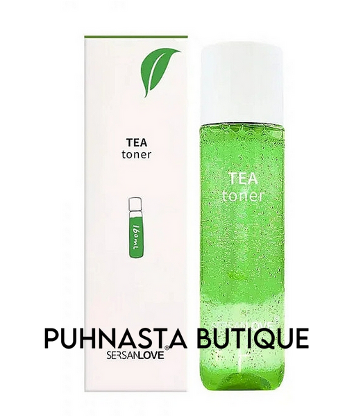 Тонер для лица с экстрактом зеленого чая SersanLove Green Tea Toner Moisturizing Water, 160 мл 4363 фото