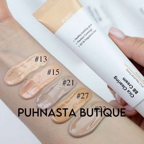 Тональний ВВ крем Purito Cica Clearing BB Cream із екстрактом центелли №21 Light Beige, 30 мл 5441 фото