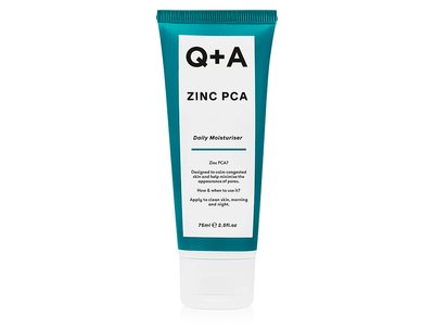 Увлажняющий крем для лица Q+A Zinc PCA Daily Moisturiser, 75 мл 54527 фото