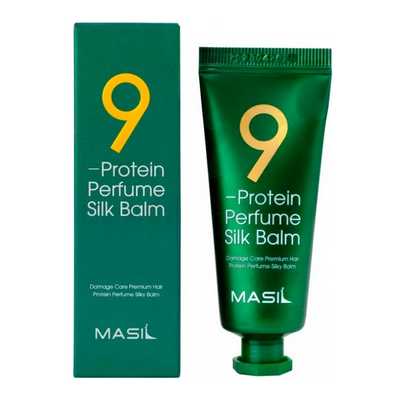 Несмываемый парфюмированный бальзам с протеинами Masil 9 Protein Perfume Silk Balm для защиты волос, 20 мл 4403 фото