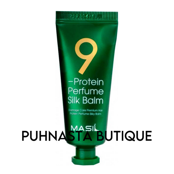 Несмываемый парфюмированный бальзам с протеинами Masil 9 Protein Perfume Silk Balm для защиты волос, 20 мл 4403 фото