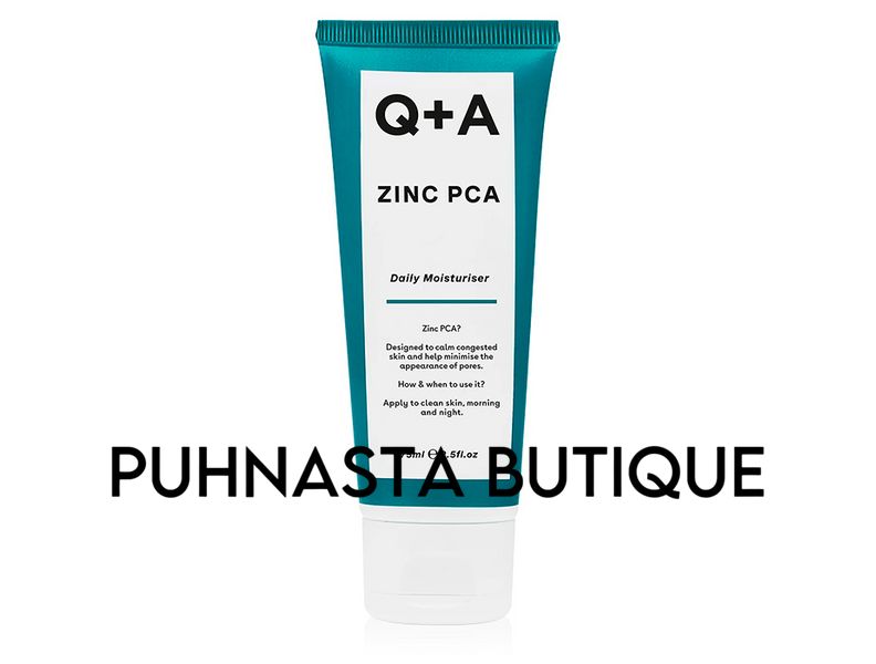 Увлажняющий крем для лица Q+A Zinc PCA Daily Moisturiser, 75 мл 54527 фото