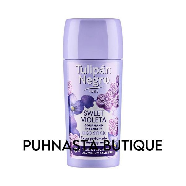 Дезодорант-стік Tulipan Negro Deo Stick "Солодка фіалка", 60 мл 34167 фото