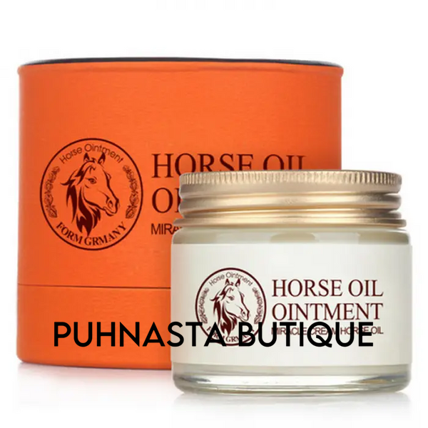 Омолоджувальний крем для обличчя BIOAQUA Horse Oil Ointment Miracle Cream з кінською олією 70 г 7008 фото