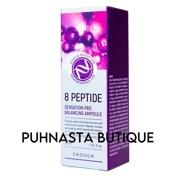 Сыворотка для лица Enough 8 Peptide Sensation Pro Balancing Ampoule с пептидами, 30 мл 29567 фото