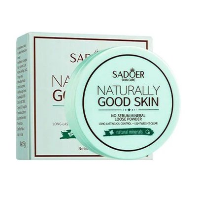 Мінеральна пудра для матування Sadoer Good Skin Naturally 5 g 5055 фото