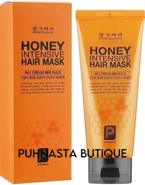 Інтенсивна медова маска Daeng Gi Meo Ri Honey Intensive Hair Mask для відновлення волосся 150 мл 01254 фото