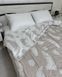 Муслиновое покрывало Перья Malloory Home Бежевый 200х230 55968 фото 2