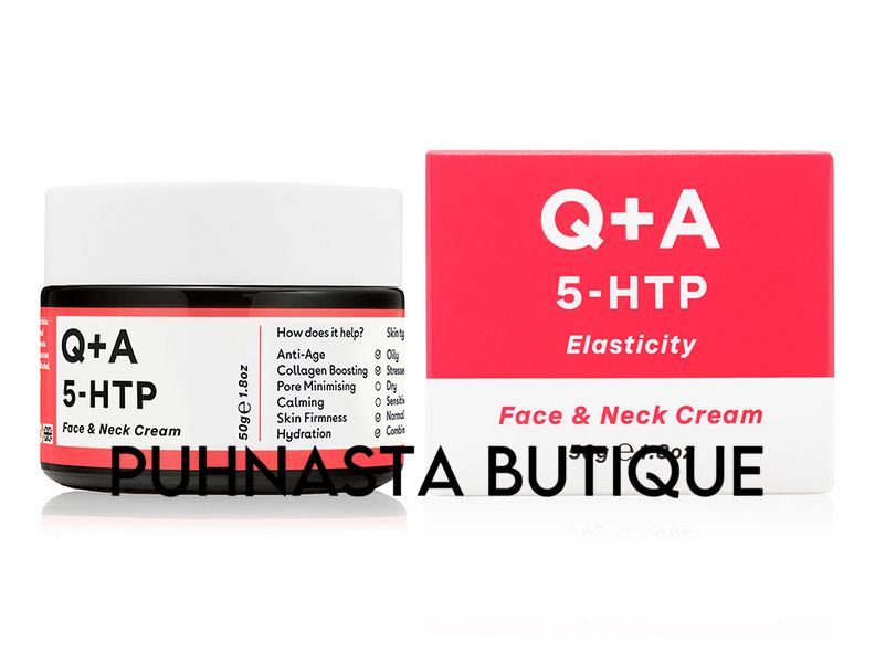 Крем для лица и шеи Q+A 5-HTP Face & Neck Cream, 50 г 54529 фото