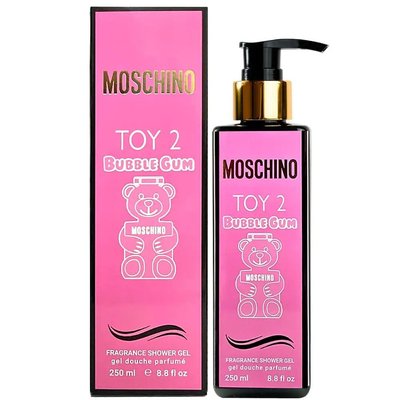 Парфюмированный гель для душа Moschino Toy 2 Bubble Gum Exclusive Euro, 250 мл 3079 фото