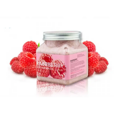 Скраб для тіла WOKALI Raspberries Sherbet Body Scrub, 350 мл 87554 фото