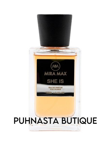 Парфумована вода для жінок Mira Max "SHE IS" (Версія: Giorgio Armani Si), 100 мл 734 фото