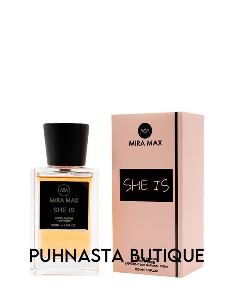 Парфюмерная вода для женщин Mira Max "SHE IS" (Версия: Giorgio Armani Si), 100 мл 734 фото