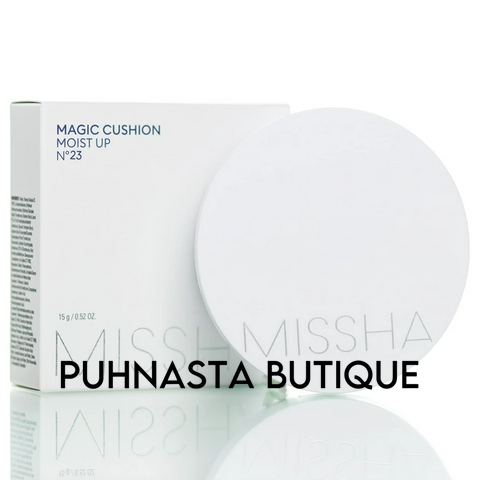 Увлажняющий тональный кушон Missha Magic Cushion Moist Up SPF 50+ PA+++ №23 (натуральный бежевый) ,15 г 67950 фото