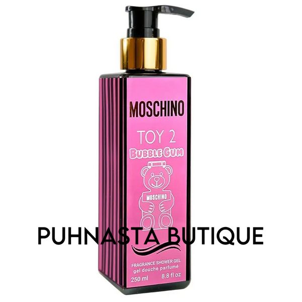 Парфюмированный гель для душа Moschino Toy 2 Bubble Gum Exclusive Euro, 250 мл 3079 фото