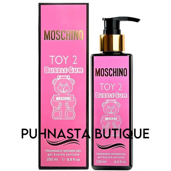 Парфумований гель для душу Moschino Toy 2 Bubble Gum Exclusive Euro, 250 мл 3079 фото