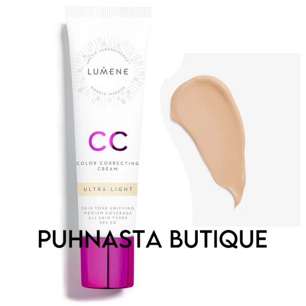 Тональний крем LUMENE CC CREAM SPF 20 - Ultra Light 54896 фото