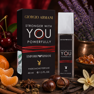 Парфюмерная вода для мужчин Giorgio Armani Emporio Armani Stronger With You Powerfully, 40 мл 56863 фото