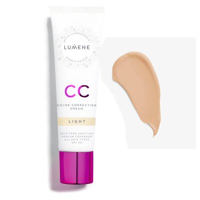 Тональный крем LUMENE CC CREAM SPF 20 - Light 54897 фото