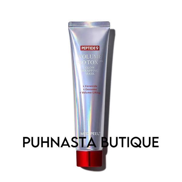Омолоджуюча маска-плівка з об'ємним ліфтинг-ефектом Medi-Peel Peptide 9 Volume Bio Tox Glow Wrapping Mask Pro, 70 мл 55364 фото