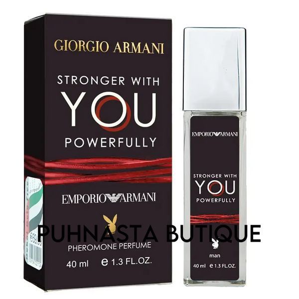 Парфюмерная вода для мужчин Giorgio Armani Emporio Armani Stronger With You Powerfully, 40 мл 56863 фото