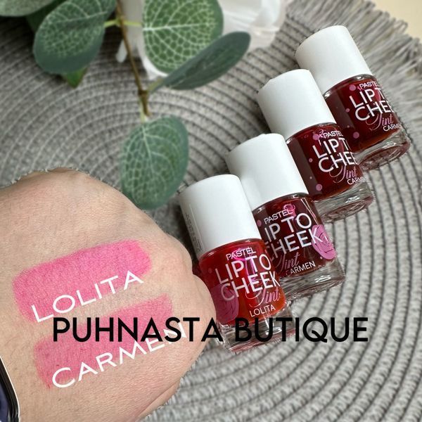 Тінт для губ та щік Pastel Lip To Cheek Tint - 01 Carmen 20089 фото