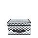 Короб для хранения Handy Home Zigzag черно-белый 30x28x15 см (ZSH-02) ZSH-02 фото 4
