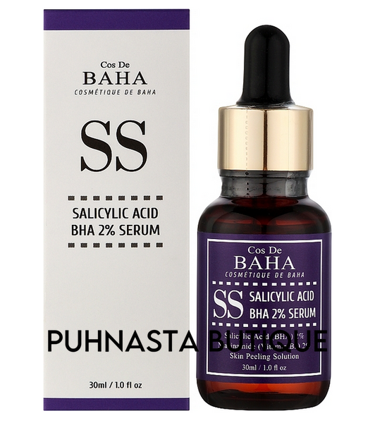 Сироватка для обличчя Cos De Baha з саліциловою кислотою Salicylic Acid 2% Serum, 30 мл 4131 фото