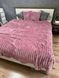 Двошаровий плед Королівський Шарпей на овчині L&M Home Textiles Курна троянда євро 200х230 54348 фото 4