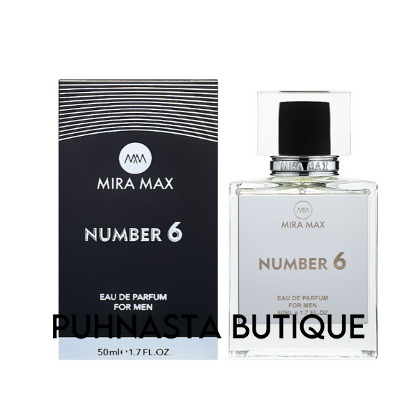 Парфюмерная вода для мужчин Mira Max "NUMBER 6" (Версия: Hugo Boss Boss Bottled (No.6)), 50 мл 686 фото