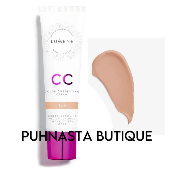 Тональний крем LUMENE CC CREAM SPF 20 - Tan 54898 фото