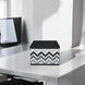 Короб для хранения Handy Home Zigzag черно-белый 14х14х10 см (ZSH-09) ZSH-09 фото 1