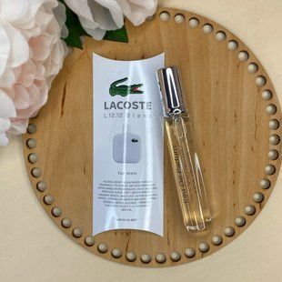 Парфумована вода для чоловіків Lacoste Eau De L.12.12 Blanc, 20 мл 2152 фото