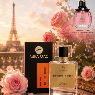 Парфюмерная вода для женщин Mira Max "FRENCH ROSES" (версия: Yves Saint Laurent Paris Premieres Roses), 50 мл 306 фото