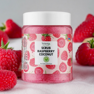 Скраб для тіла Top Beauty Scrub Raspberry Coconut, 250 мл 799 фото