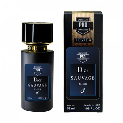 Парфумована вода для чоловіків Dior Sauvage Elixir, 58 мл 5012 фото