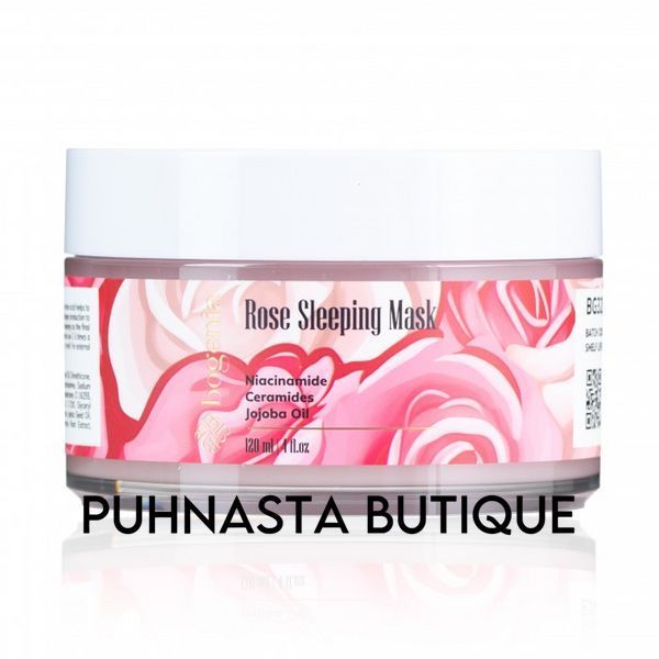 Нічна маска для обличчя Bogenia Rose Sleeping Mask, 120 мл 55469 фото