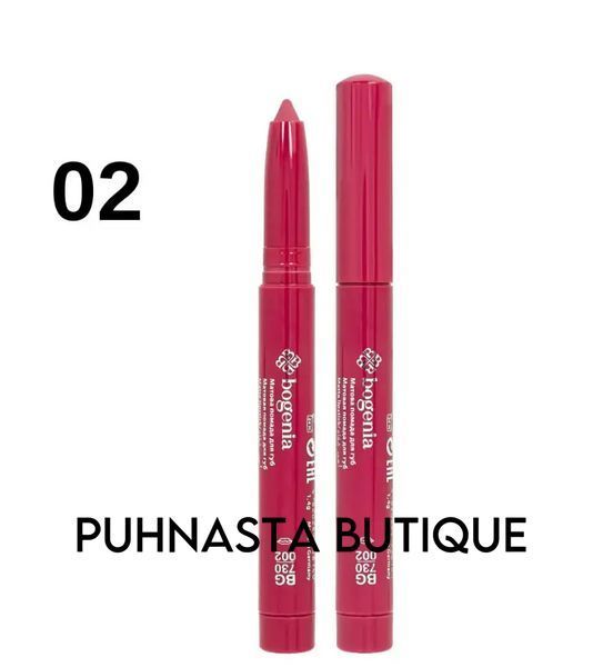 Помада-олівець для губ Bogenia Velvet Waterproof Matte BG730 - №2 4522 фото
