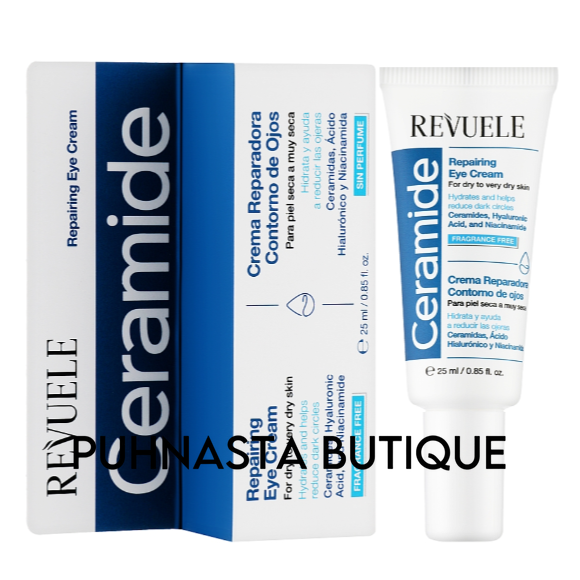 Відновлювальний крем для шкіри навколо очей Revuele Ceramide Repairing, 25 мл 20915 фото