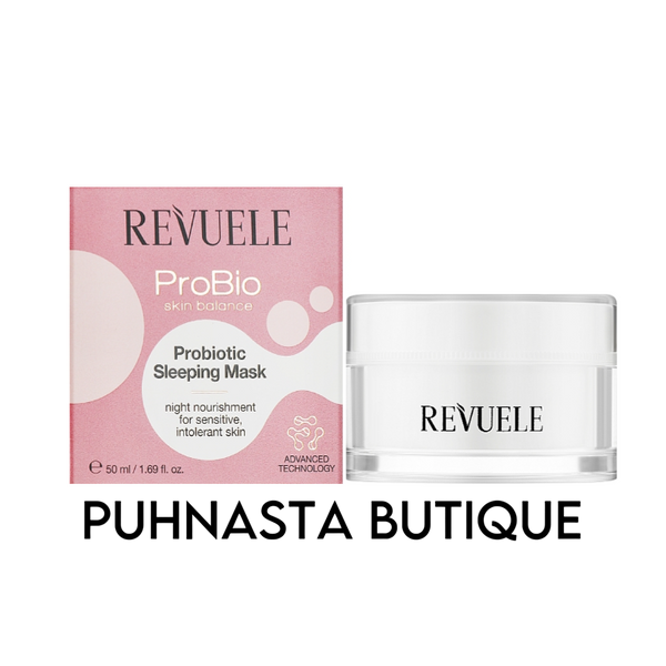 Маска для обличчя з пробіотиками Revuele Probio Skin Balance Probiotic Sleeping Mask, 50 мл 55055 фото