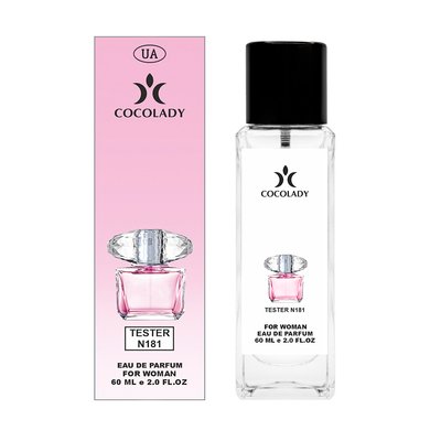 Жіночий парфум Cocolady N-181 (версія: Versace Bright Crystal), 60 мл 03214 фото