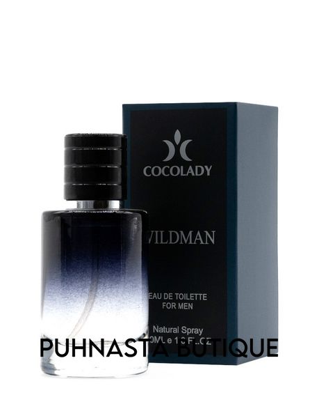 Парфумована вода для чоловіків Cocolady Wildman (версія: Dior Sauvage Eau de Parfum), 30 мл 196 фото