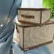 Короб-органайзер складаний Handy Home Nature бежевий на блискавці 30x28x15 см (ESH22M) ESH22M фото 6
