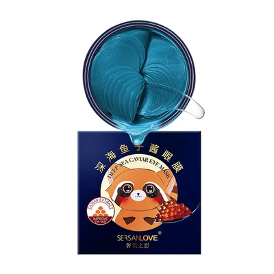 Гідрогелеві патчі під очі SERSANLOVE Deep Sea Caviar Eye Mask з екстрактом ікри 60 шт 915 фото
